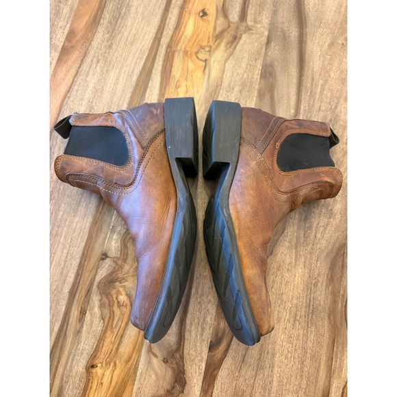 Ariat Mens Sport Western Chelsea Boots Brown Leather Square Toe  Size 11D main image 4